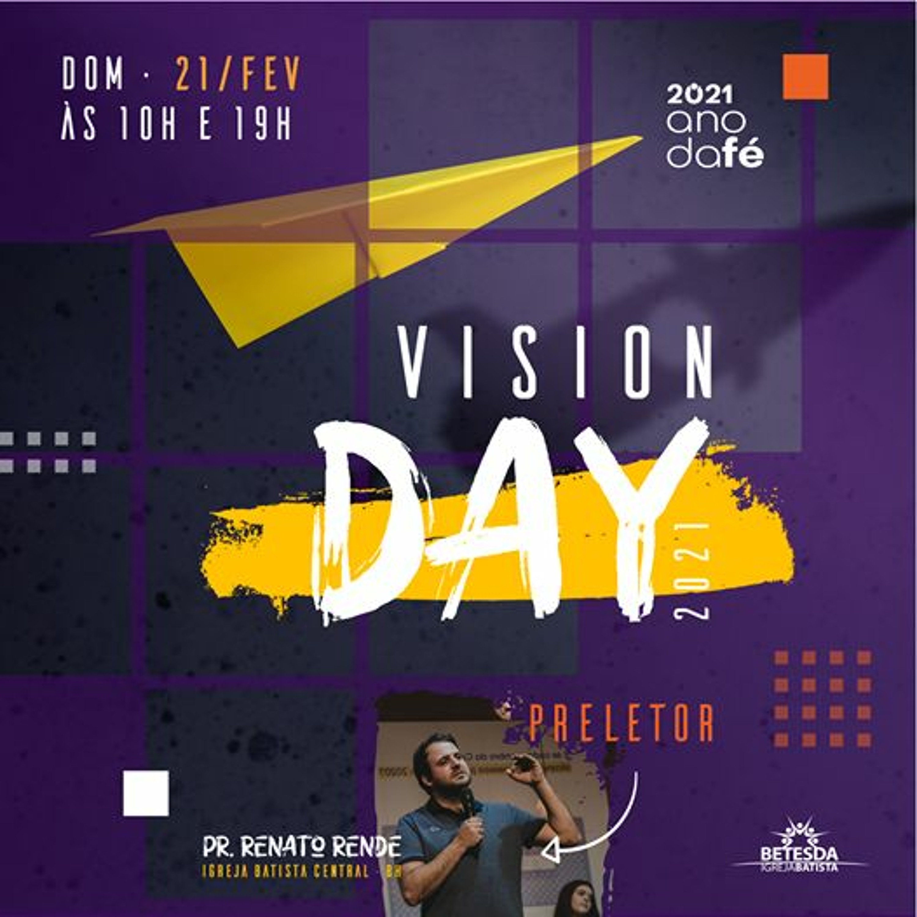 VISION DAY | Pr. Renato Rende (Central de BH) | 21.02.2021 episode artwork