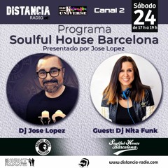 ● June, 24. 2023 Distancia Radio Ibiza Compilation by ☆ Nita Funk (Soulful House Barcelona)