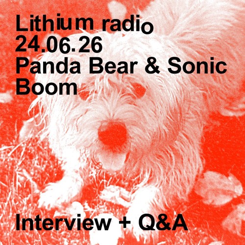 Stream Pandabear & Sonic Boom — Interview + Q&A @ Lithium radio 24