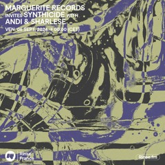 Marguerite Records invites Synthicide with Andi & Sharlese - 06 Septembre 2024