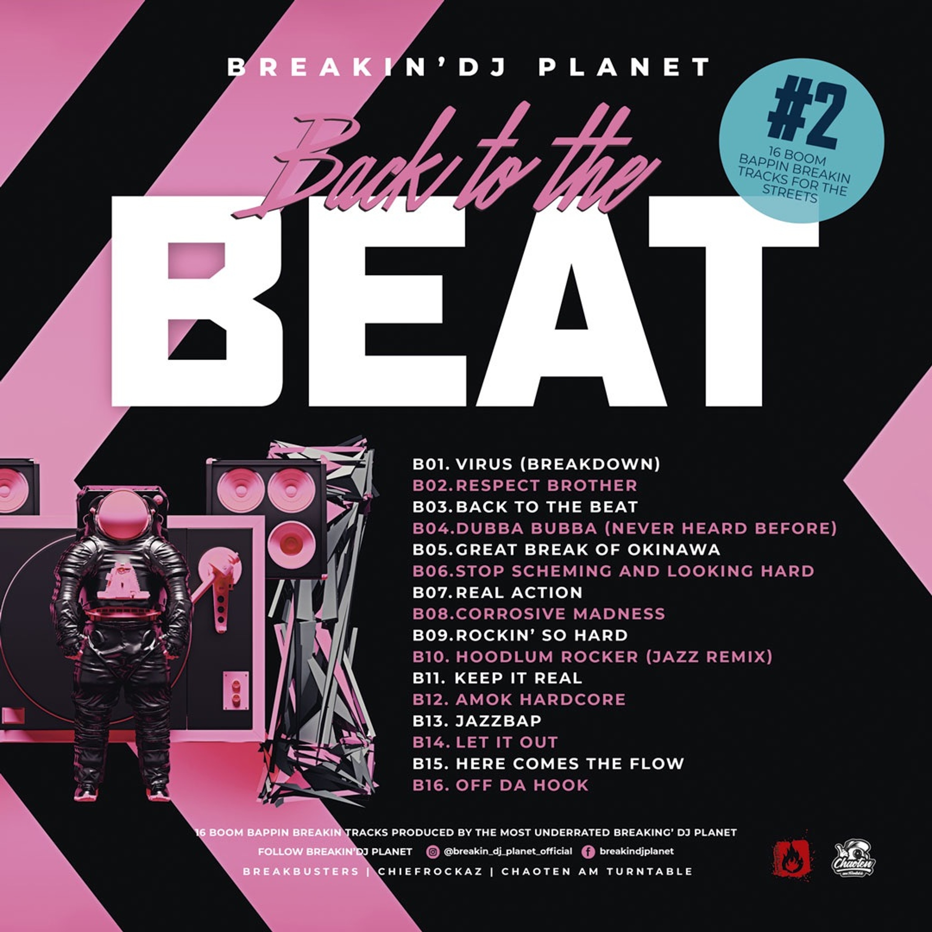 Back To The Beat (LP Snippet Part 2), Release: 21 of April 2023, Single tracks down below episode artwork