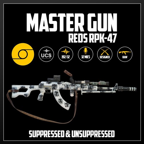 Master Gun Reds RPK Suppressed Raw Shots Demo