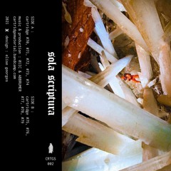 SOLA SCRIPTURA (01IC & ABBRUMER) - CARTRIDGE SERIES 002  TEASER (CRTGS002) 20 COPIES [SOLD OUT]