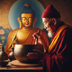 Campana Tibetana Thadobati antica CTTA 141220