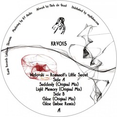 Premiere : Widovski - Light Memory (KRV015)