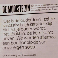 Hopeloos  voelt ze