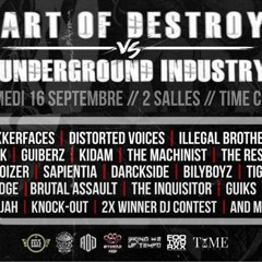 Art of Destroy vs Underground Industry DJ Contest by JUNO