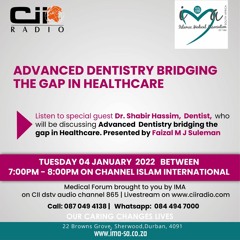 04/01/22 MedIcal Forum :  Advanced Dentistry bridging the gap in Healthcare