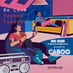 #125 Caboo - Sounds Human 2024 Techno Tuesday NRG RADIO 008
