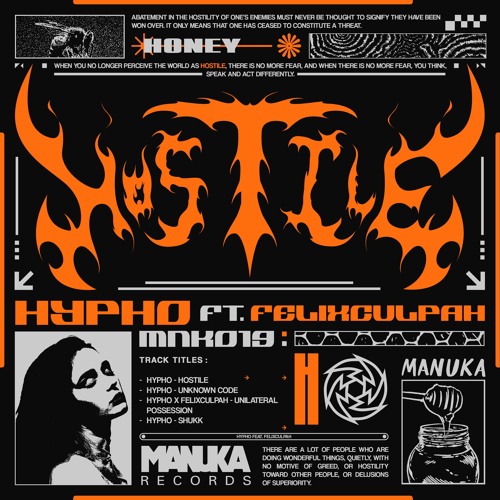 MNK019 (Showreel) Hypho - Hostile EP