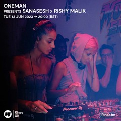 Oneman presents Rishy & Sanasesh - 13 June 2023