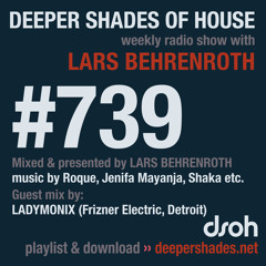 DSOH #739 Deeper Shades Of House w/ guest mix by LADYMONIX