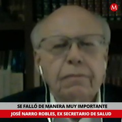 Se falló de manera muy importante: José Narro Robles