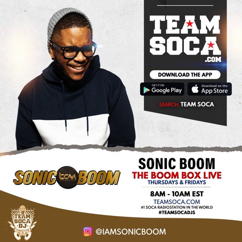 Stream [RADIO] THE BOOM BOX LIVE - (Teamsoca.com)- 5.5.23 by I Am Sonicboom  | Bad Company Music | Listen online for free on SoundCloud