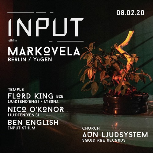 Ben English Live @ INPUT sthlm #002 - 08.02.20