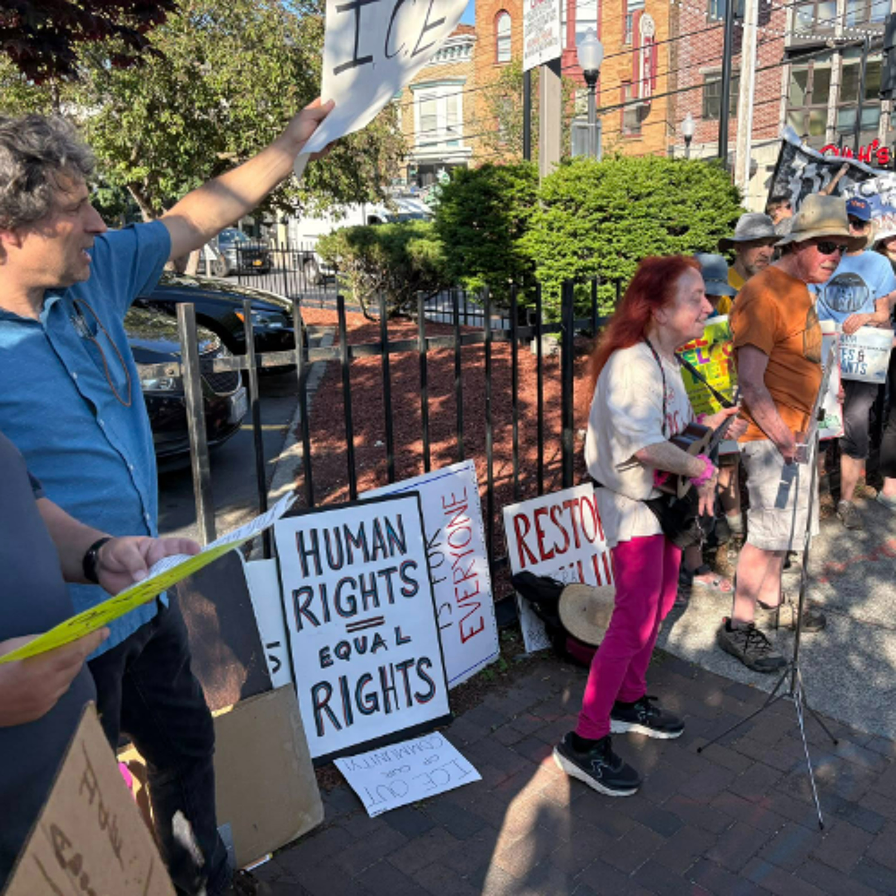 ICE Out of Albany Protest June 9 episode artwork
