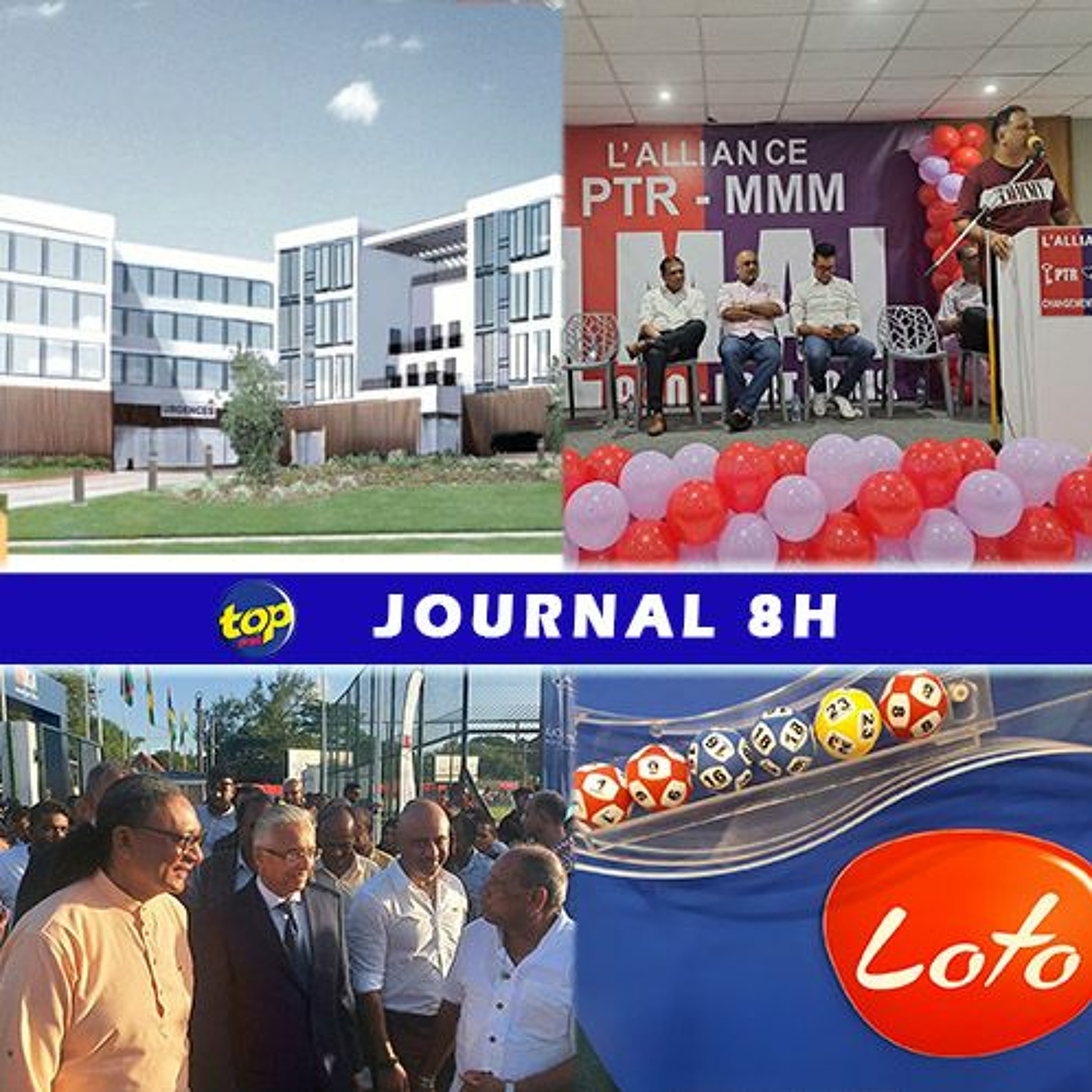 Le journal de 8H de ce jeudi 25 avril 2024