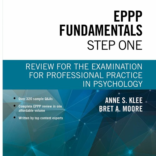 Read EPPP Fundamentals, Step One, Second Edition Review For The Examination