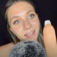 ASMR Personal Attention Triggers (Face Touching, Brushing, Soft Inaudible Whisper) - Gracev