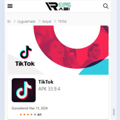 TikTok APK 33.9.4 Android Son Sürümünü Ücretsiz İndirin