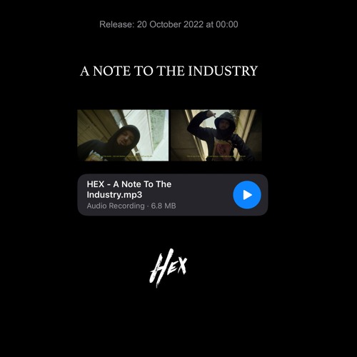 A Note To The Industry