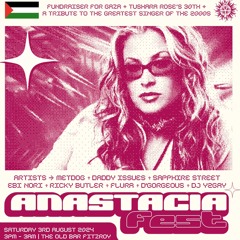 DJY2GAY Does DNB  *Anastaciafest 2024 Tushara's 30th* Fundraiser for Gaza Relief ^^FREE FREE PALESTINE^^