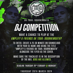 AMPLIFY + FRIENDS BOURNEMOTH COMP ENTRY