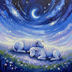 Following Two Sheeps