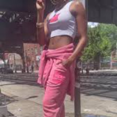 She's Dancing At Her Bus Stop