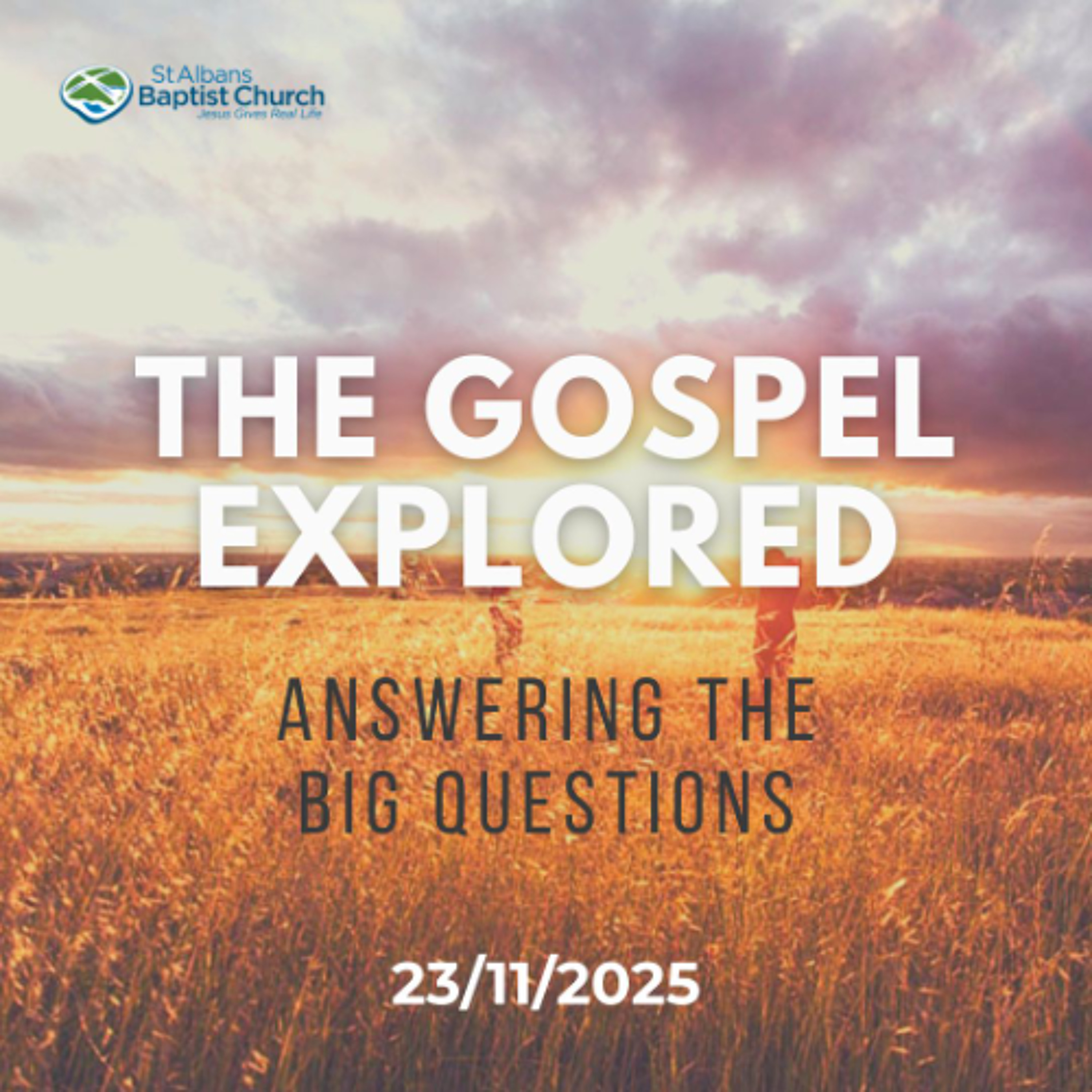 Answering the big questions - Chris Chalmers - 23/11/2025 episode artwork