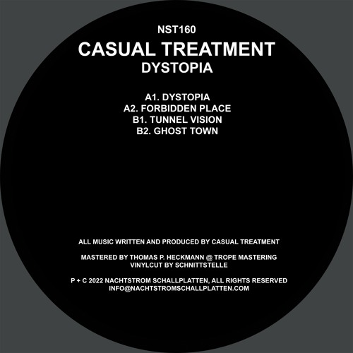[NST160] Casual Treatment - Dystopia (Album, 2x12")