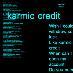karmic credit