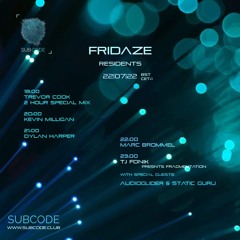 Fonik - Fragmentation on Subcode.club - Jul 22 2022 - AUDIOGLIDER & Static Guru Takeover