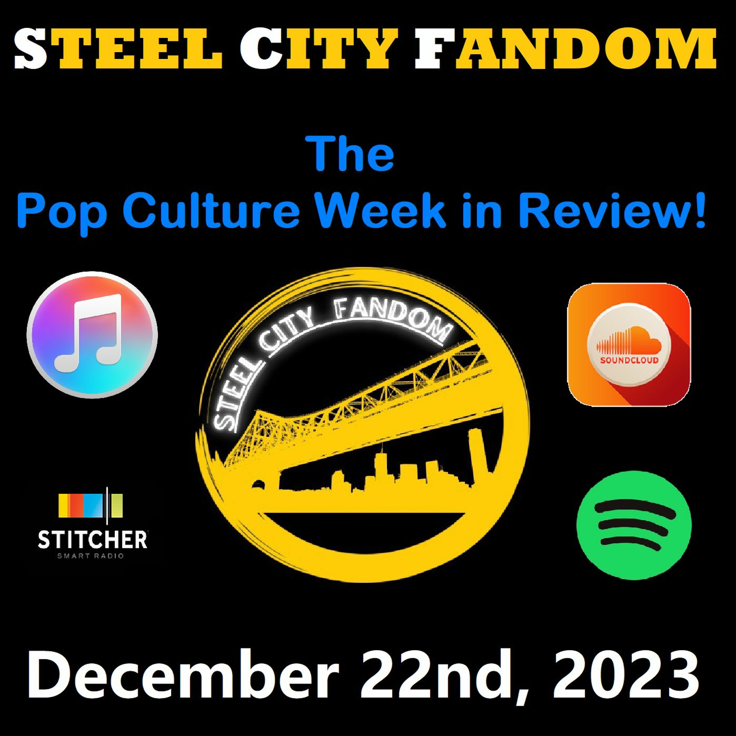 The Pop Culture Week in Review - December 22nd, 2023 episode artwork