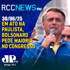 Bolsonaro reúne milhares na Paulista, nega trama golpista e foca em 2026