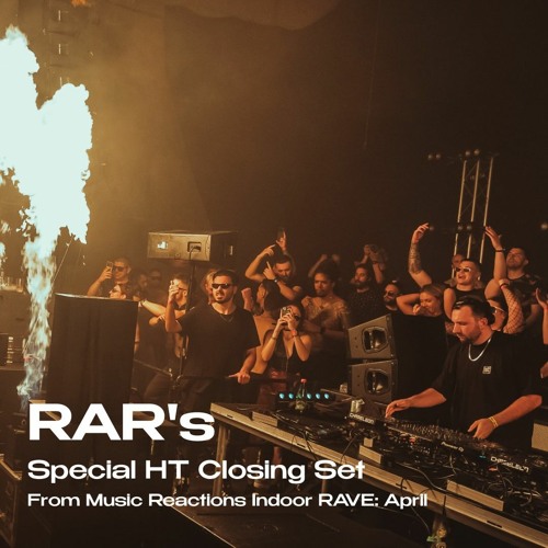 RAR DJ Set@Daria Kolosova/ØTTA Music Reactions Indoor RAVE, Hangar Stage 3, Belgrade, RS