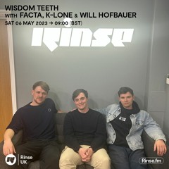 Wisdom Teeth with K-LONE, Facta & Will Hofbauer -  06 May 2023