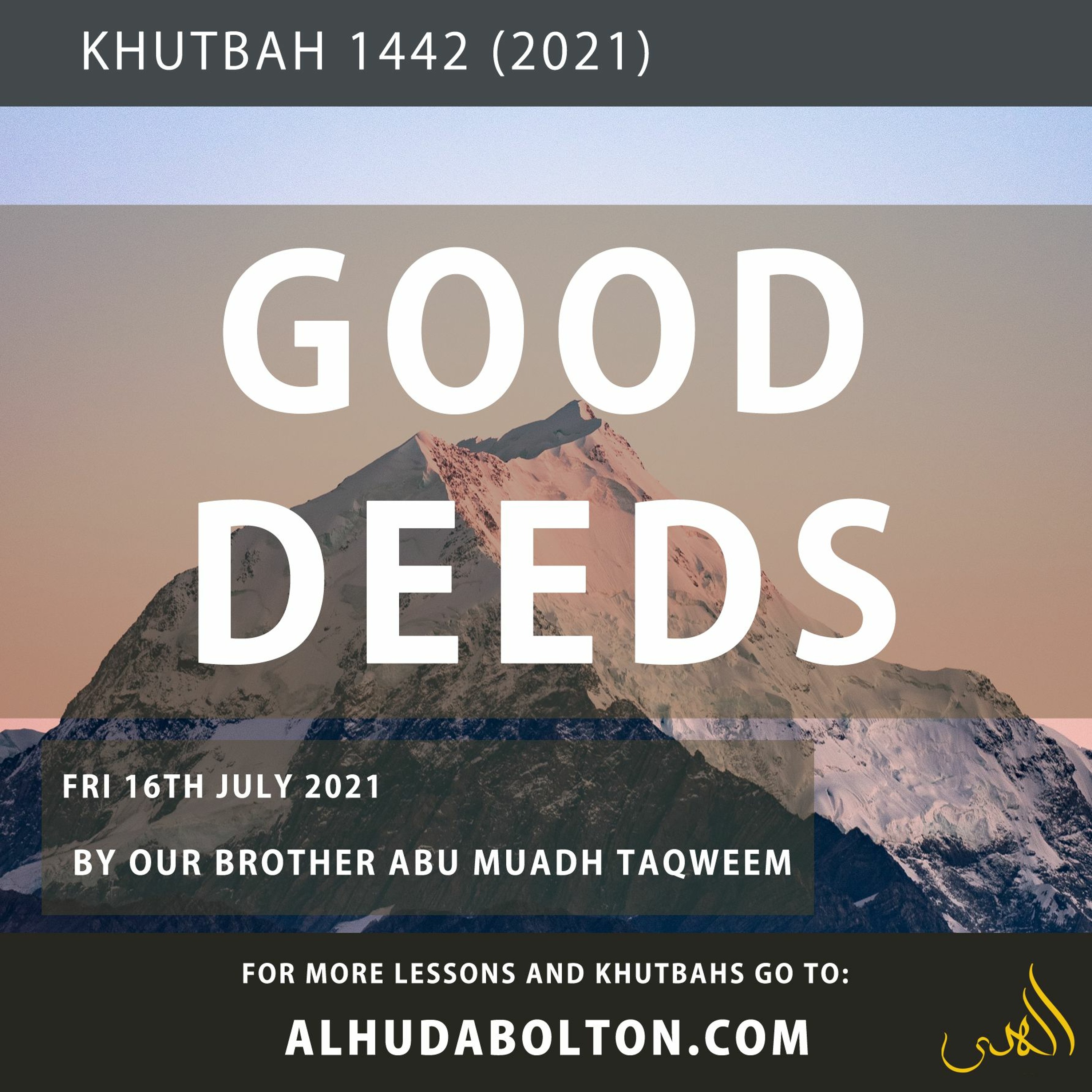 Khutbah: Good Deeds