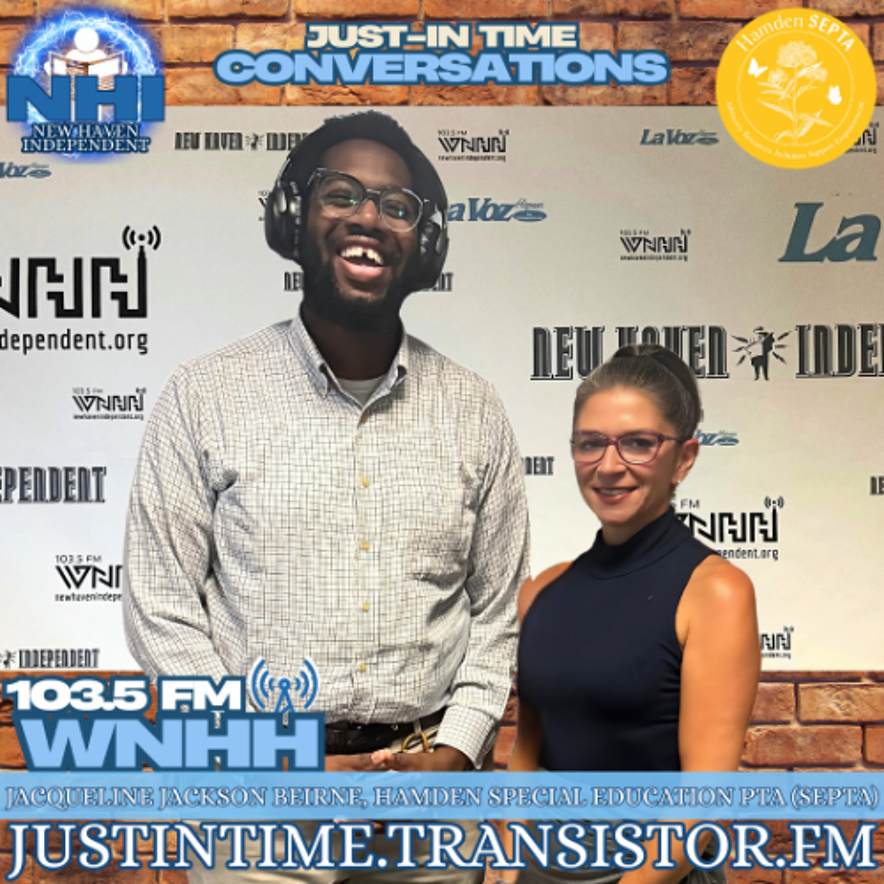 Just-in Time Conversations: Jacqueline Jackson Beirne, Hamden special education pta (SEPTA) episode artwork