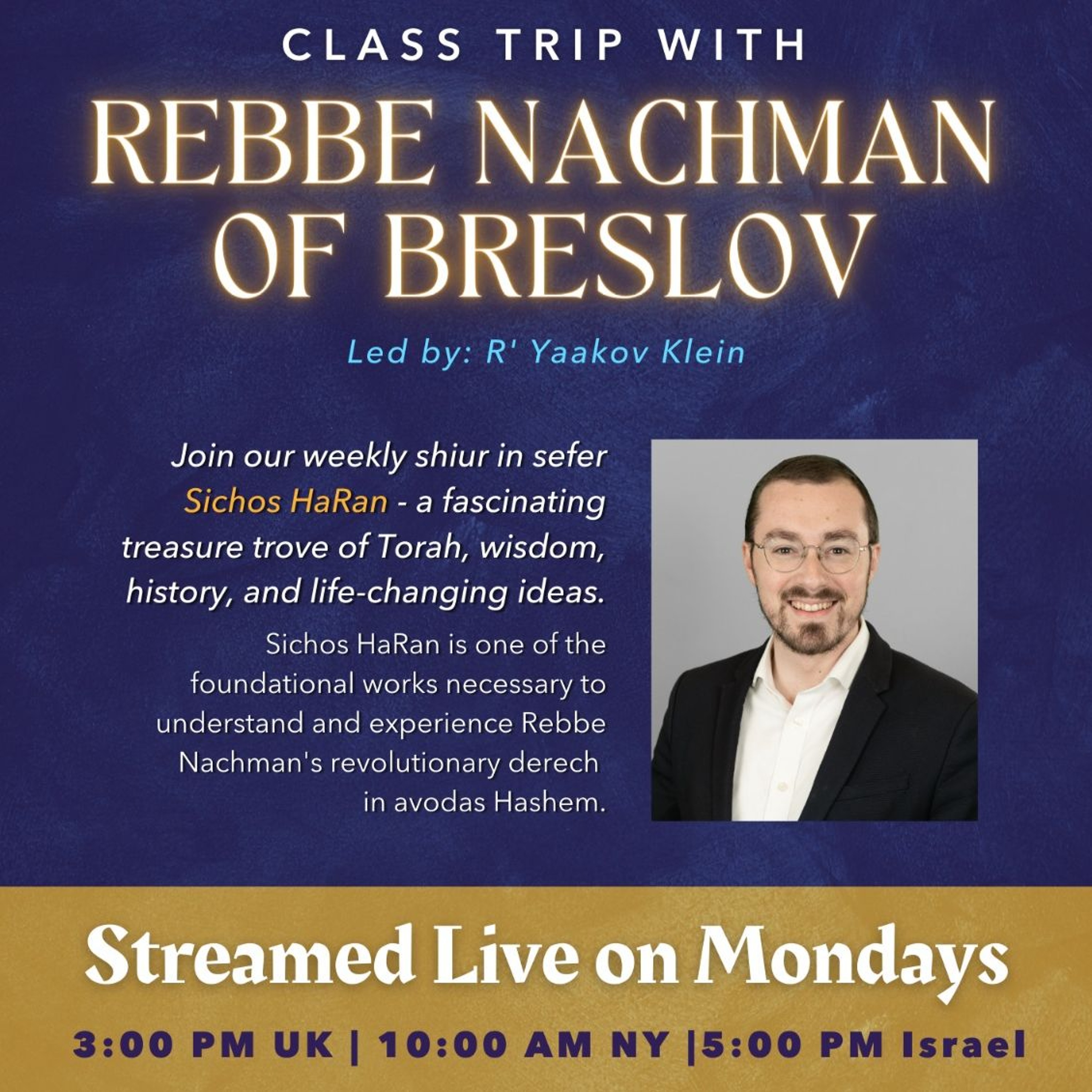 R\' Yaakov Klein/Eilecha