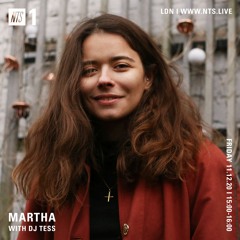 Guest mix for Martha on NTS radio 11-Dec-20