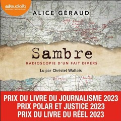 Livre Audio Gratuit 🎧 : Sambre – Radioscopie D’un Fait Divers, De Alice Géraud