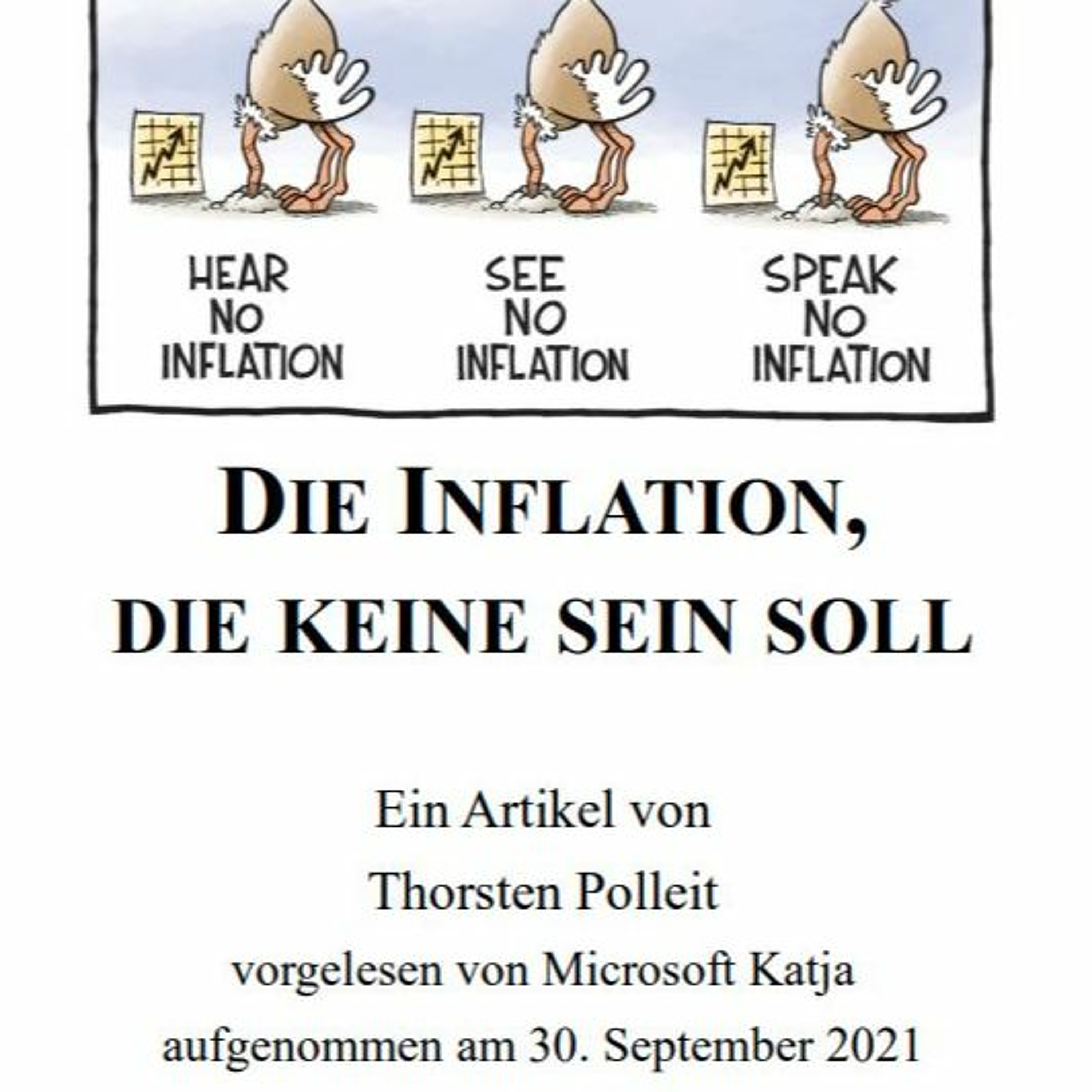 Die Inflation, die keine sein soll