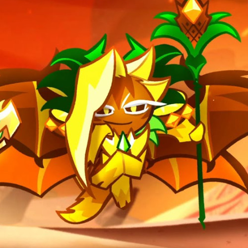 Once Shimmered in Gold - Ananas Dragon Cookie (Cookie Run: OvenBreak)