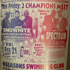 Snowhite Sound Ls Sprectrum Disco Live At The Four Seasons Swim Cub, Bensalem, PA - 2 - 21 - 97
