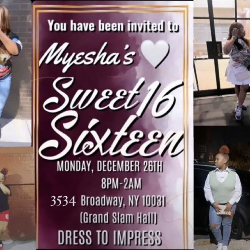 king chris x Dj jason Myeshas sweet 16