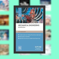 Mechanical Engineering PE Sample Exam (Pe Exam Preparation)
