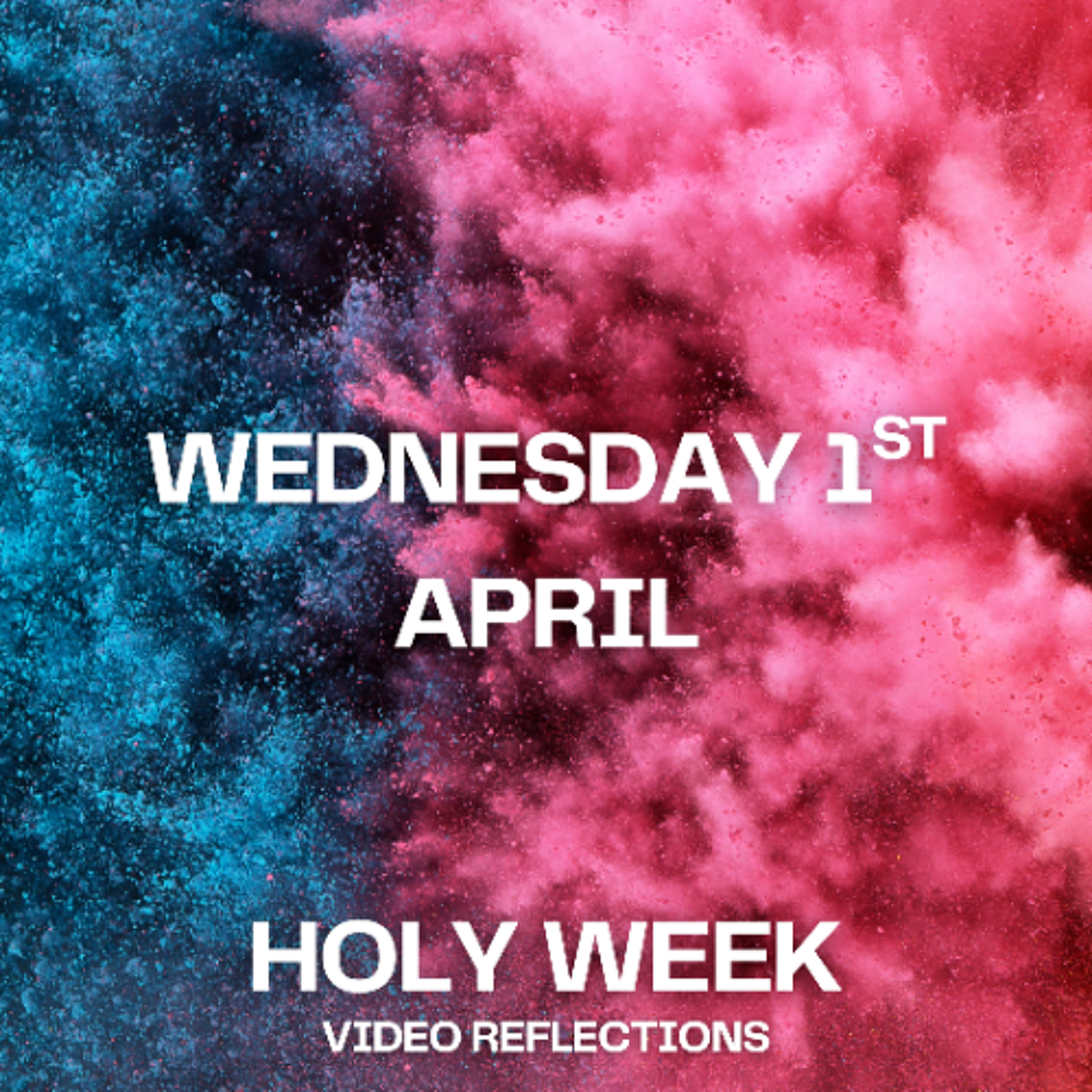 Holy Week Reflections 2026 - Wednesday 1st April episode artwork