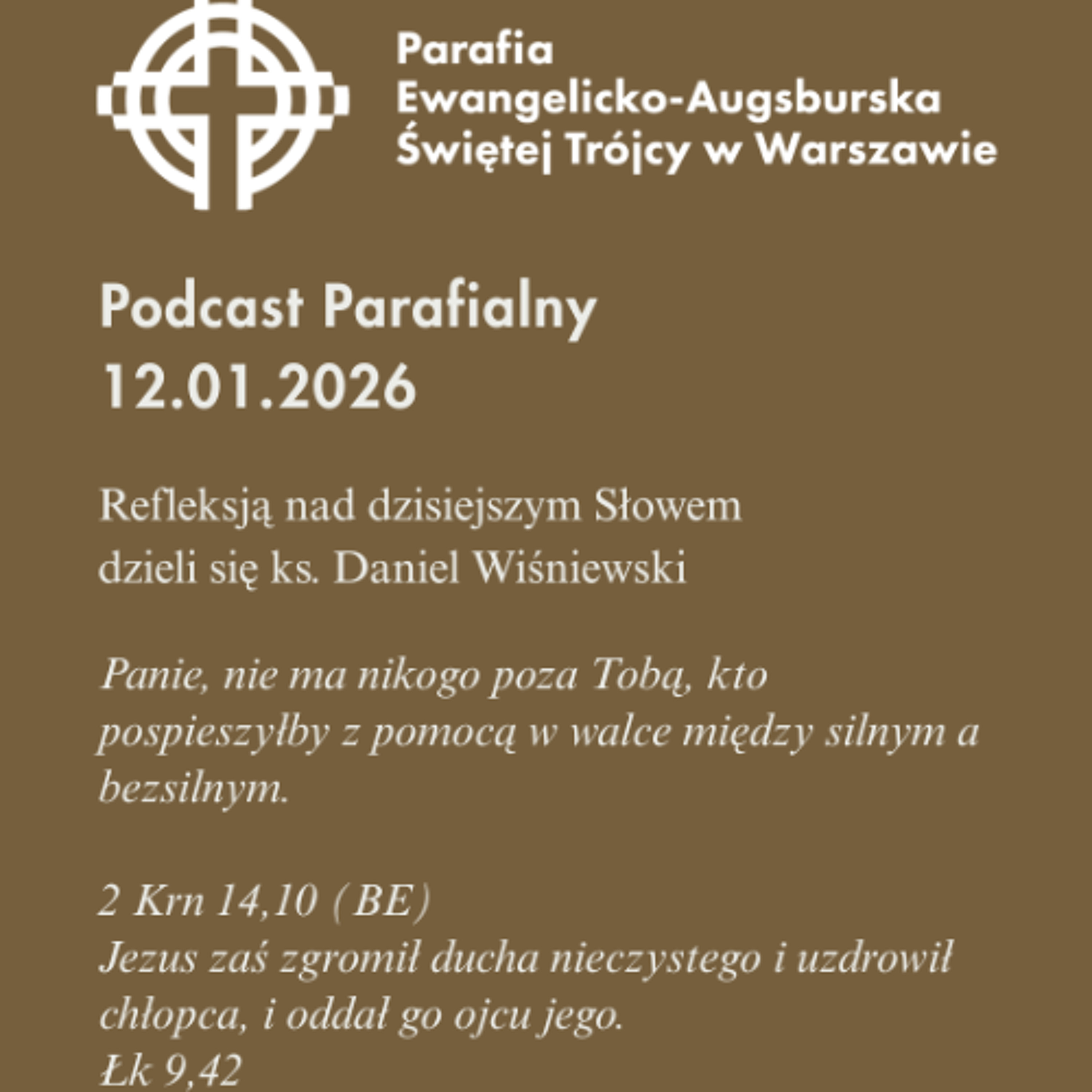 Poranek ze Słowem na 12 stycznia 2026 episode artwork