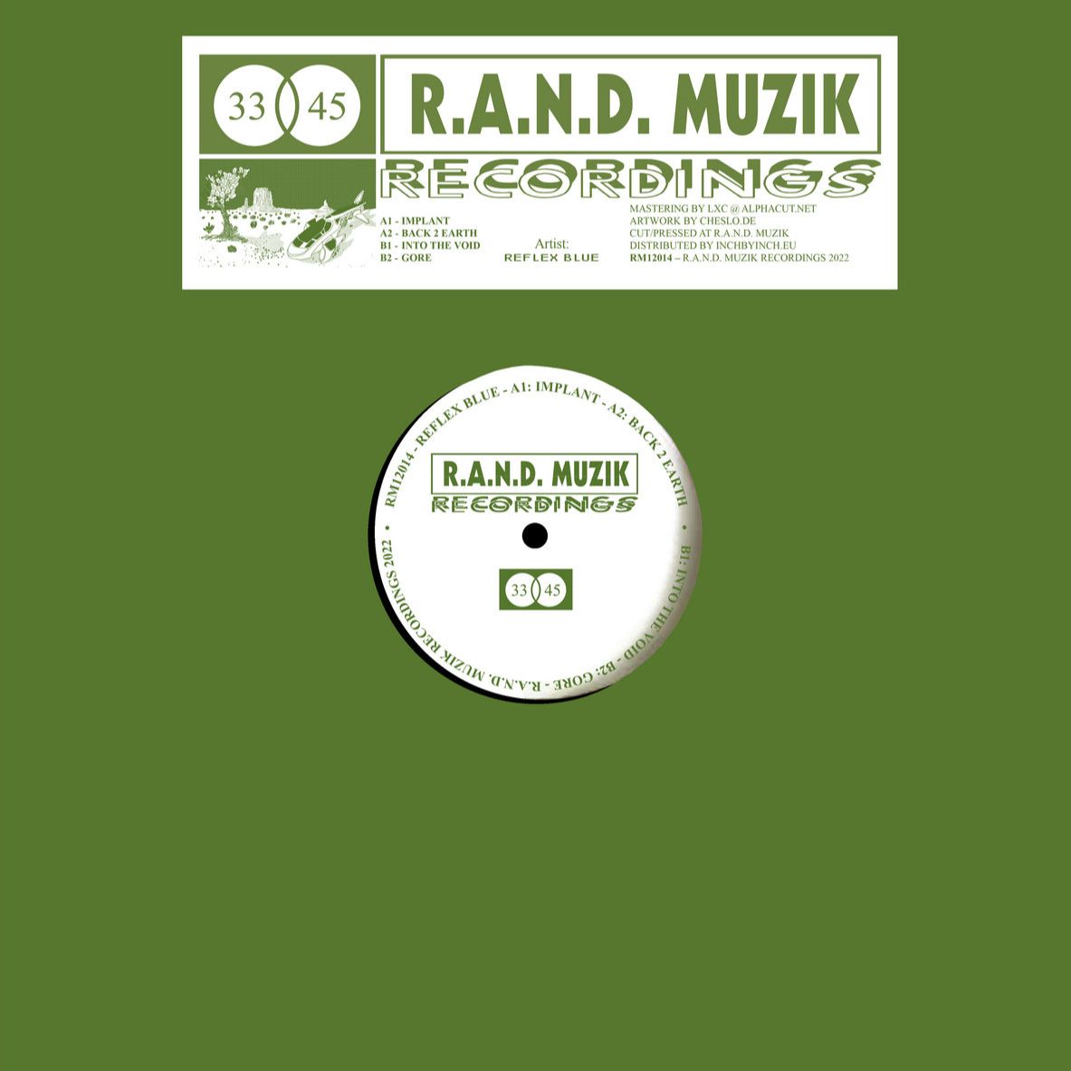 Premiere: Reflex Blue – Gore [R.A.N.D. Muzik]